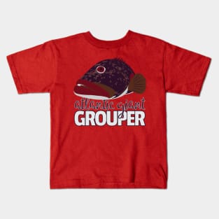 Atlantic Goliath Grouper Kids T-Shirt